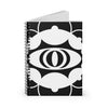 Petersfield Crop Circle Spiral Notebook - Ruled Line - Shapes of Wisdom