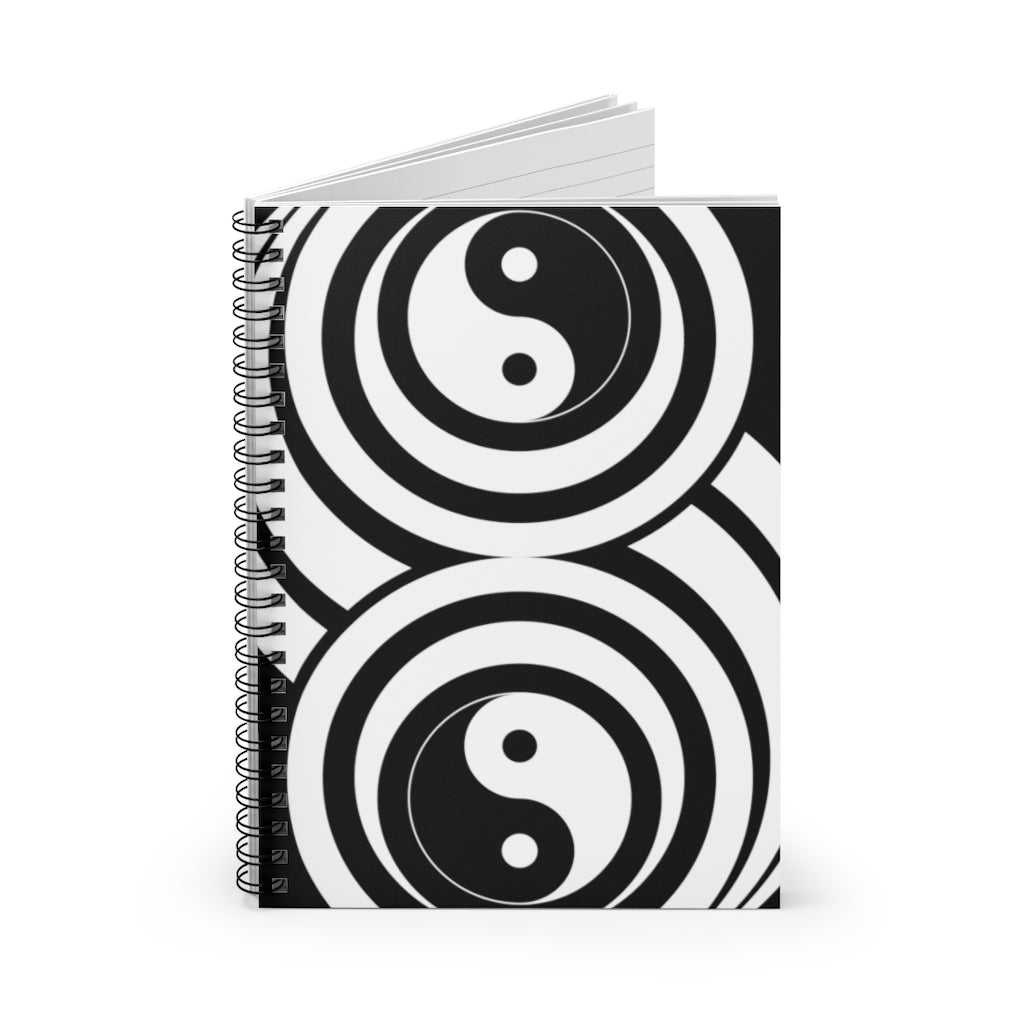 West Kennett Crop Circle Spiral Notebook - Ruled Line 2 - Shapes of Wisdom