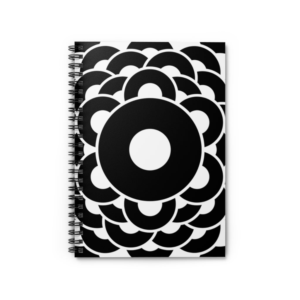 Thornborough Henge Crop Circle Spiral Notebook - Ruled Line - Shapes of Wisdom