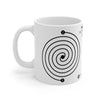 Load image into Gallery viewer, Crop Circle Mug 11oz - West Overton 3 - Shapes of Wisdom