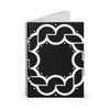 Windmill Hill Crop Circle Spiral Notebook - Ruled Line 5 - Shapes of Wisdom