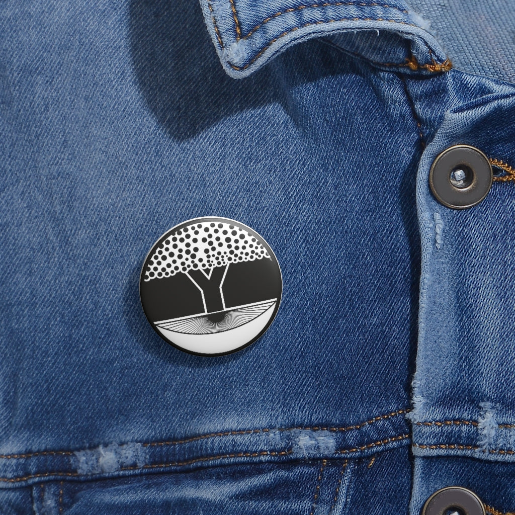 Alton Barnes Crop Circle Pin Button 3 - Shapes of Wisdom