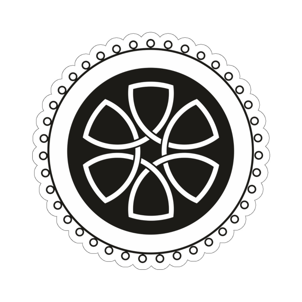 Avebury Trusloe Crop Circle Sticker 3 - Shapes of Wisdom