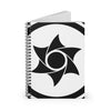 Load image into Gallery viewer, Etchilhampton Crop Circle Spiral Notebook - Ruled Line 2 - Shapes of Wisdom