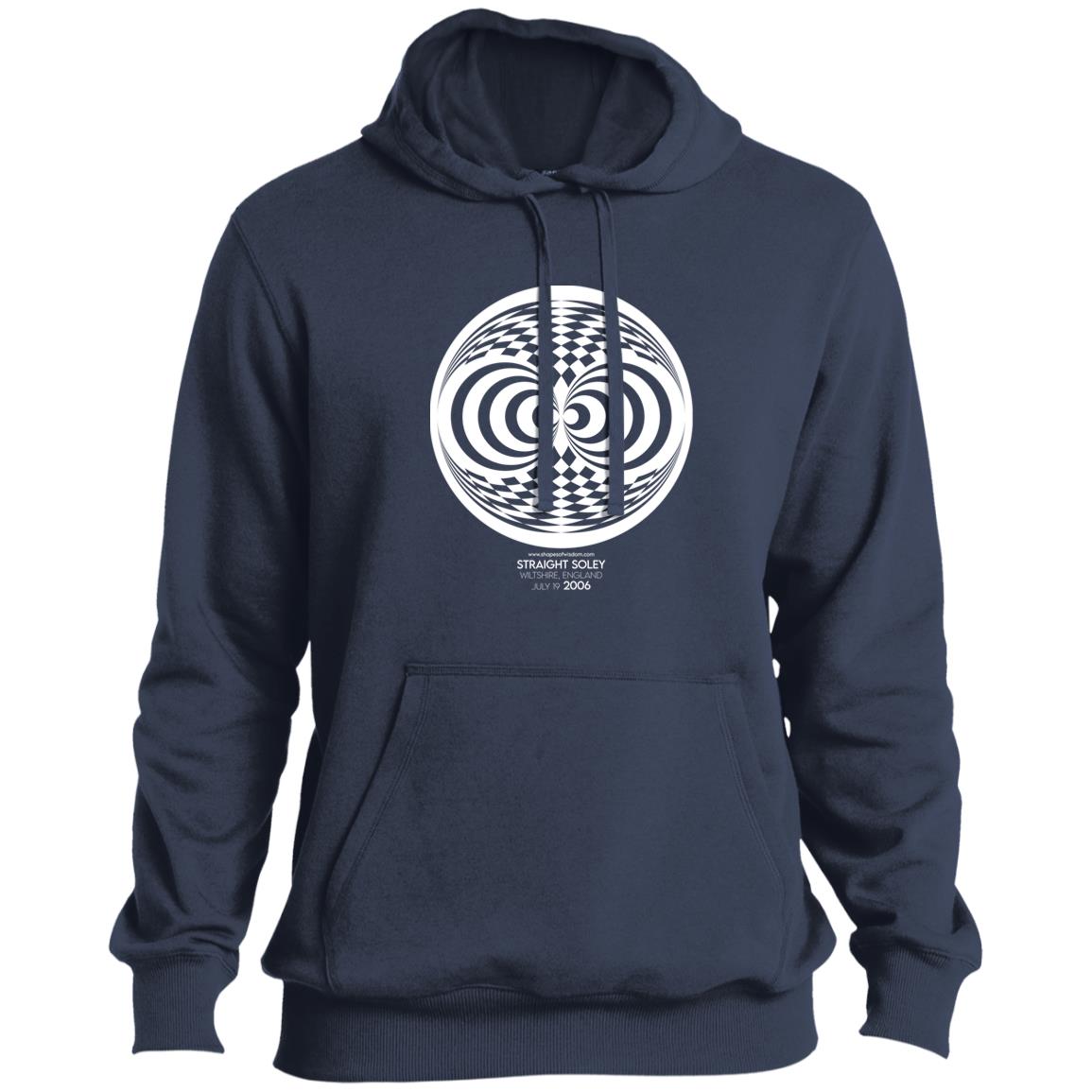 Crop Circle Pullover Hoodie - Straight Soley