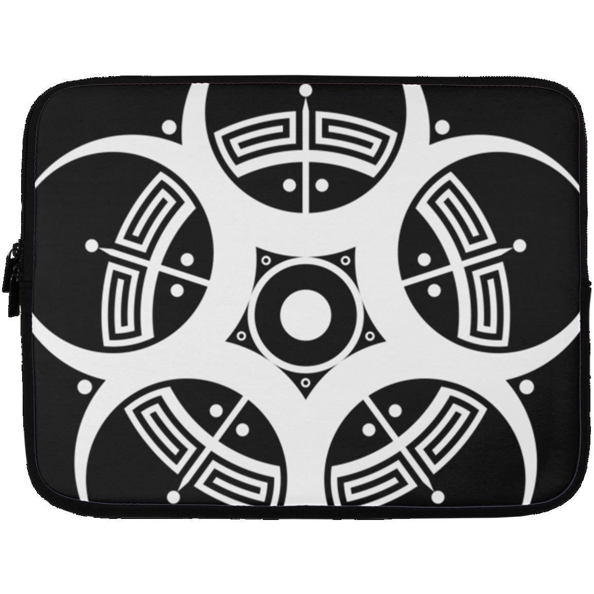 Crop Circle Laptop Sleeve - Roundway Hill 2 - Shapes of Wisdom