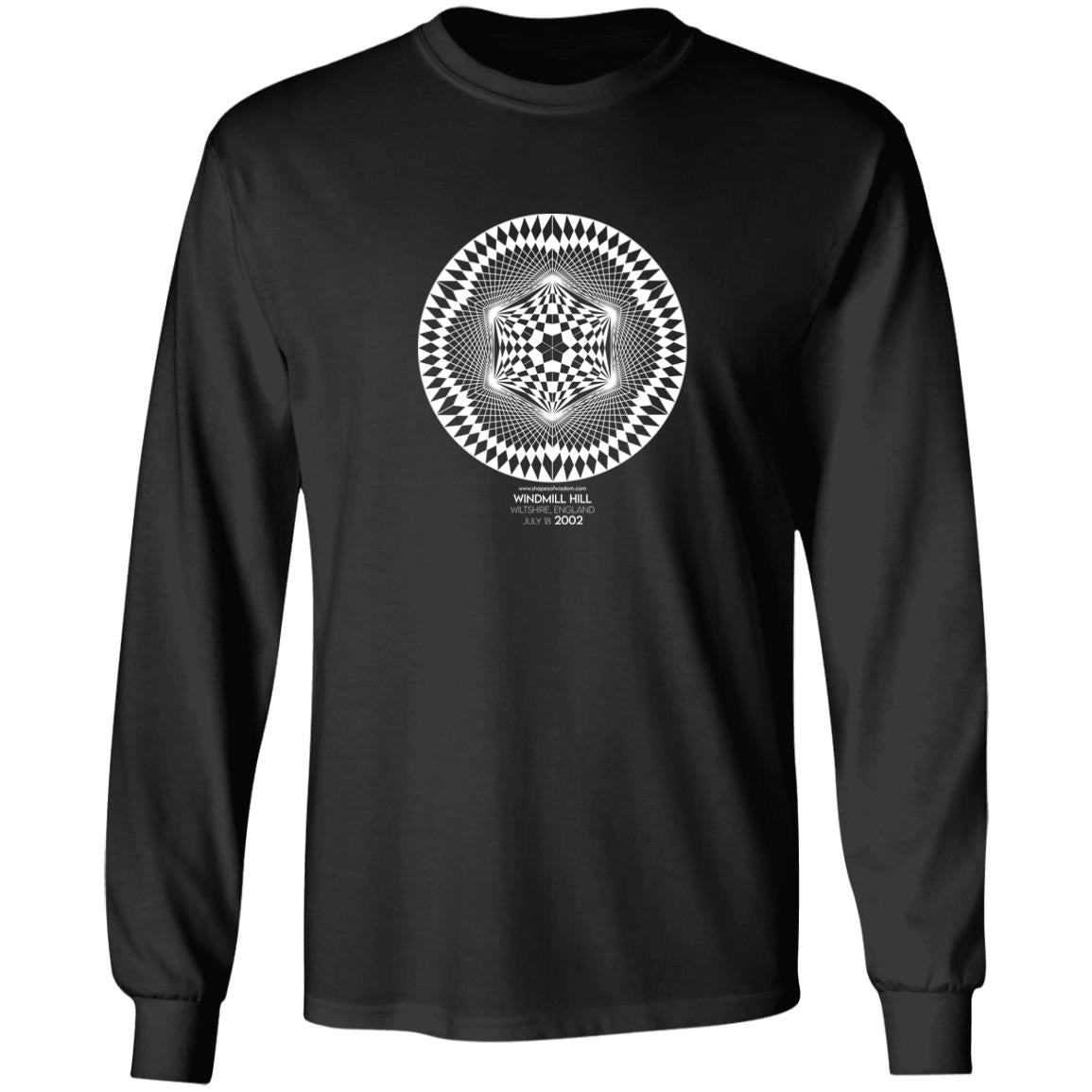 Crop Circle Long Sleeve Tee - Windmill Hill 4