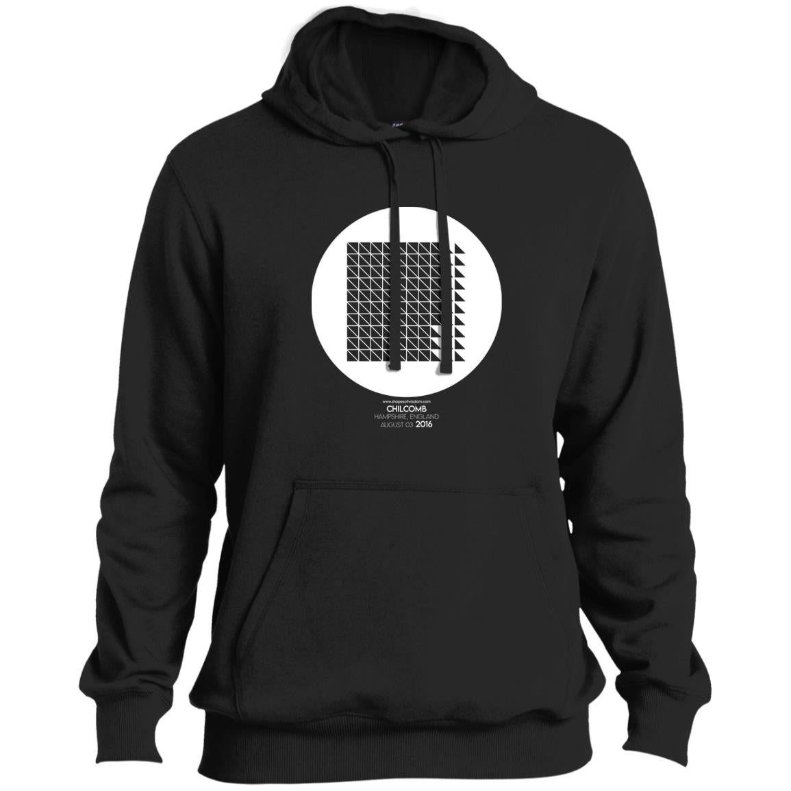 Crop Circle Pullover Hoodie - Chilcomb