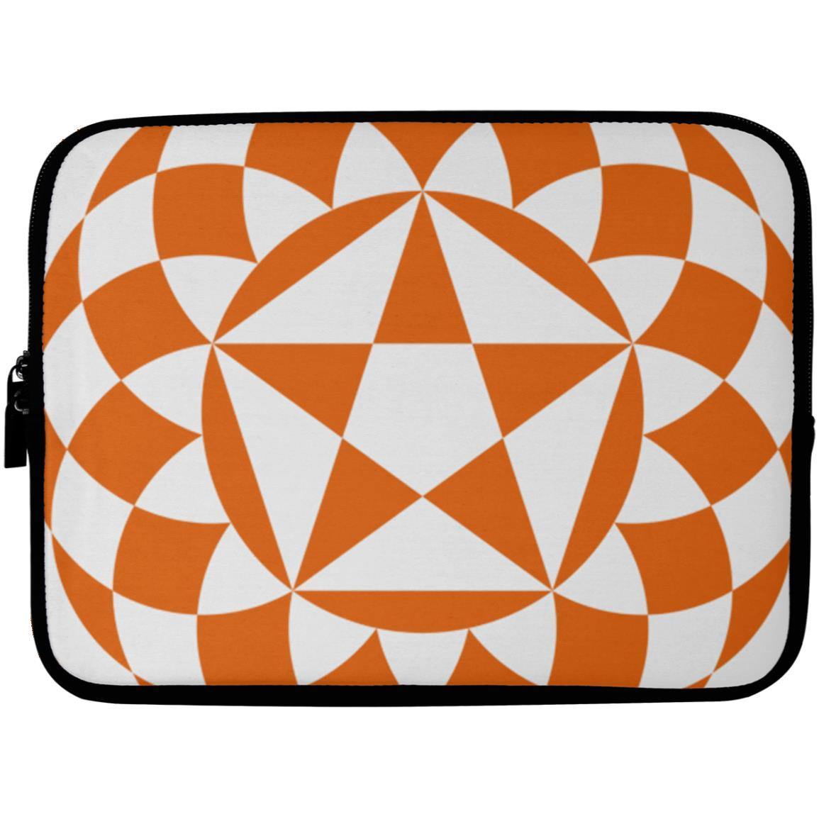 Cheesefoot Head w Crop Circle Laptop Sleeve - - Shapes of Wisdom