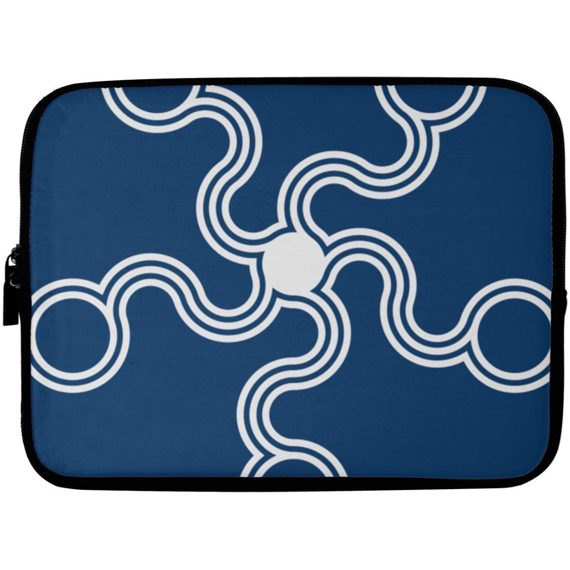 Crop Circle Laptop Sleeve - Willoughby - Shapes of Wisdom