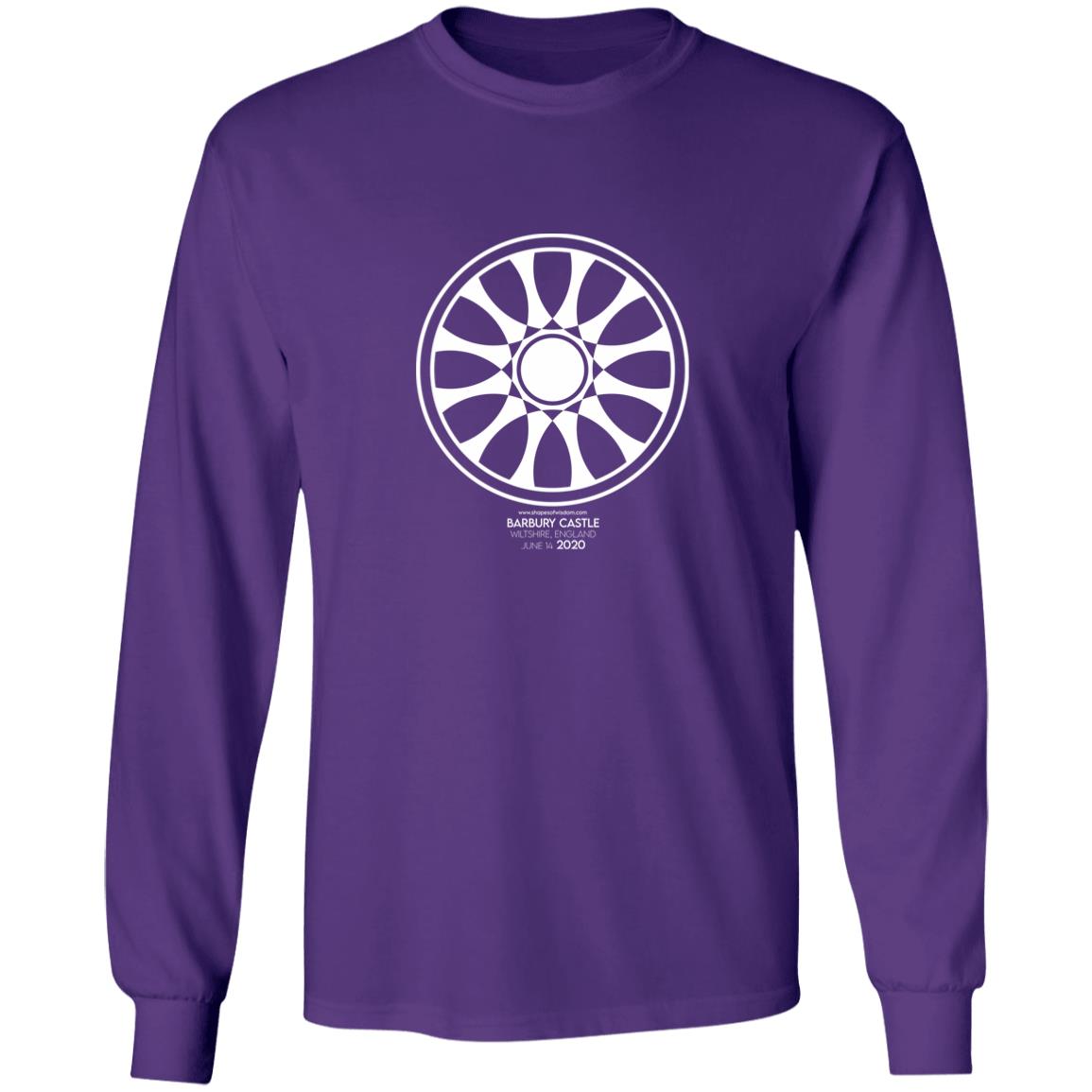 Crop Circle Long Sleeve Tee - Barbury Castle 2