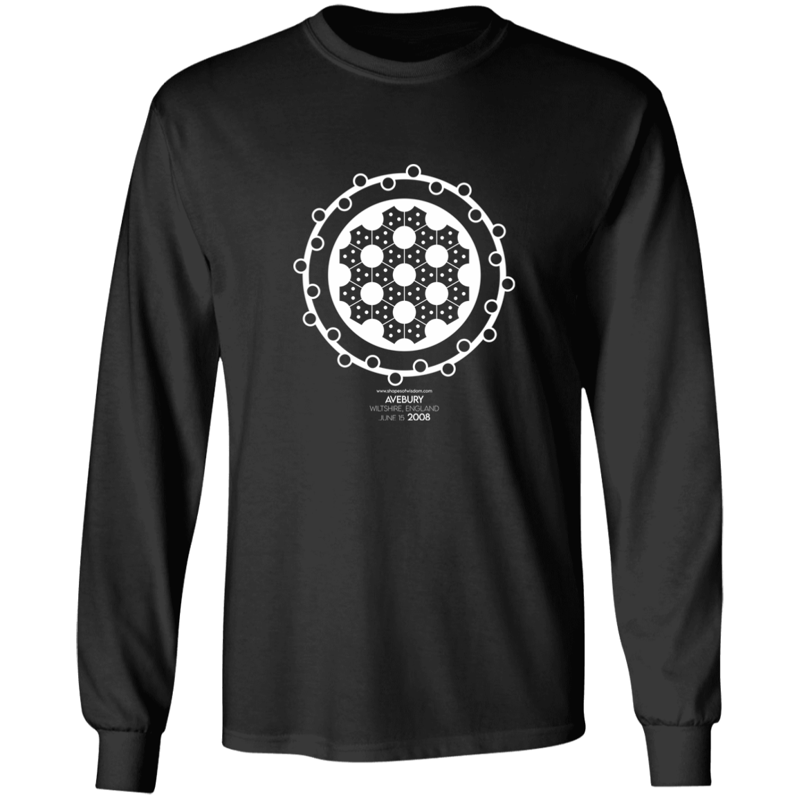 Crop Circle Long Sleeve Tee - Avebury