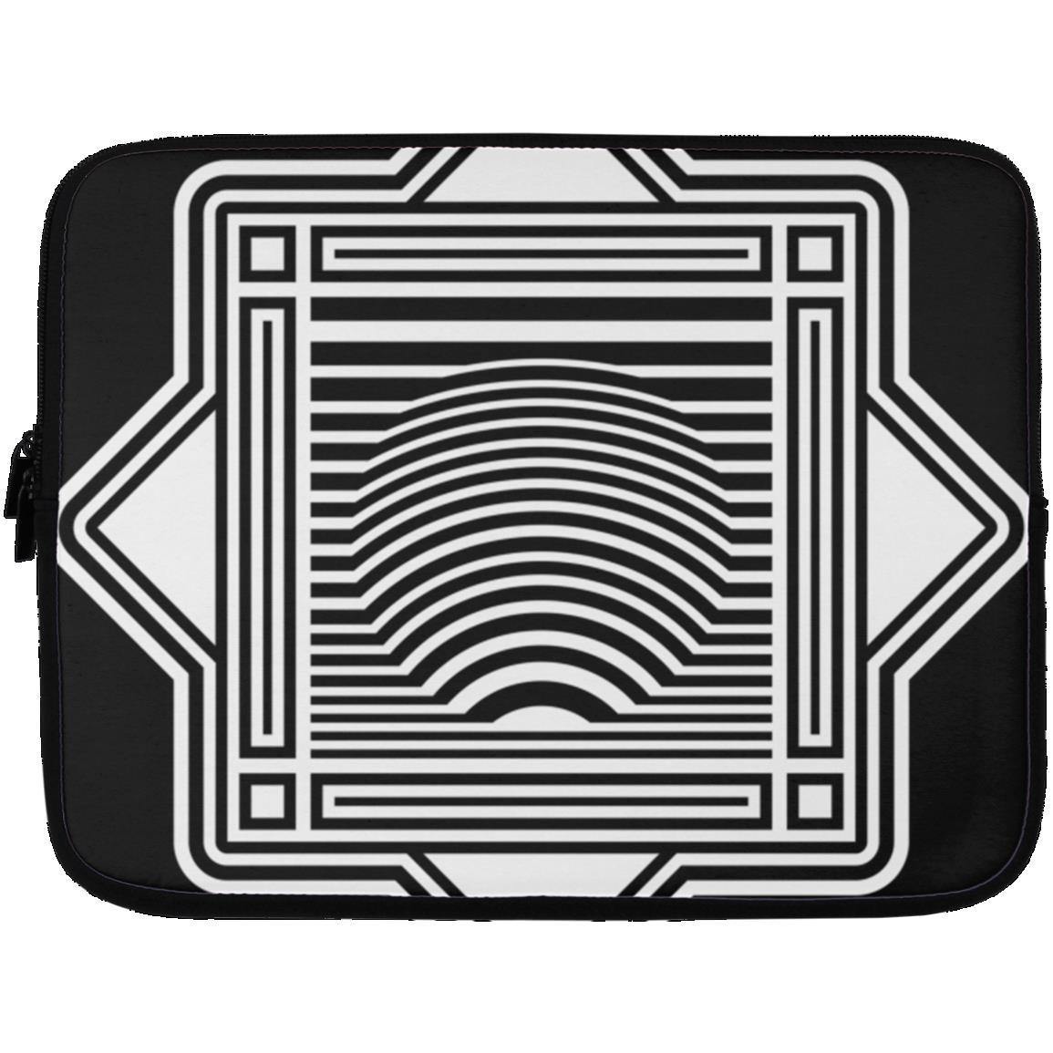 Crop Circle Laptop Sleeve - Whitefield Hill - Shapes of Wisdom