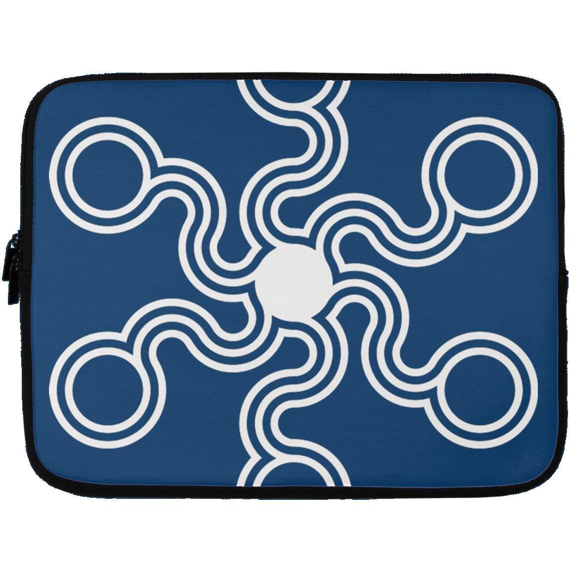 Crop Circle Laptop Sleeve - Pepperbox Hill - Shapes of Wisdom