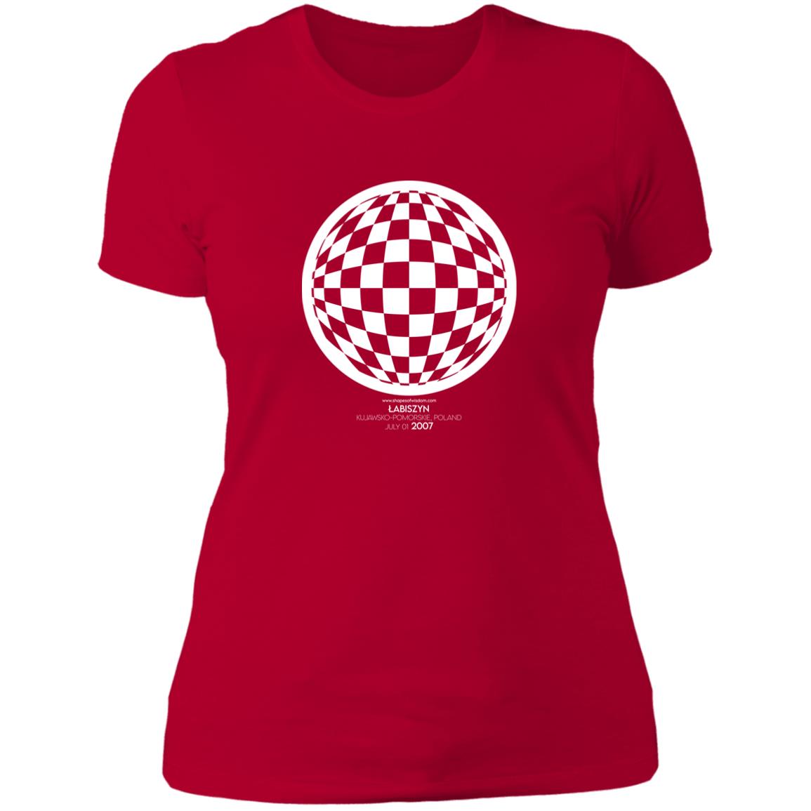 Crop Circle Basic T-Shirt - Łabiszyn