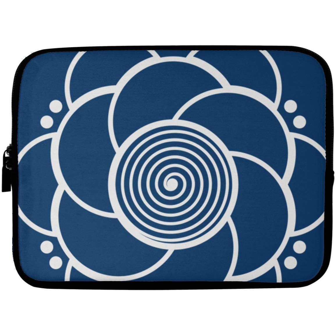 Crop Circle Laptop Sleeve - Middle Woodford - Shapes of Wisdom