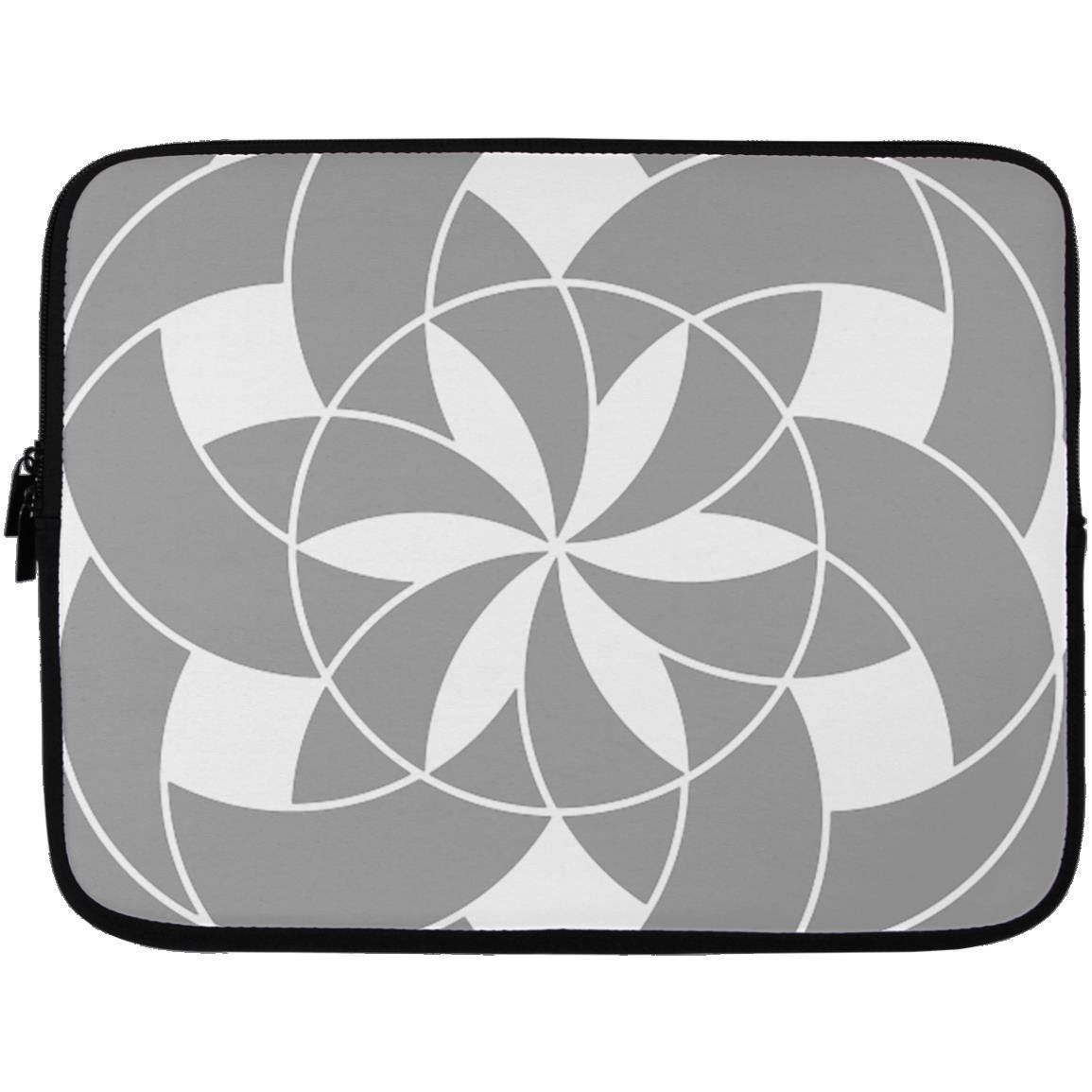 Crop Circle Laptop Sleeve - Nursteed - Shapes of Wisdom