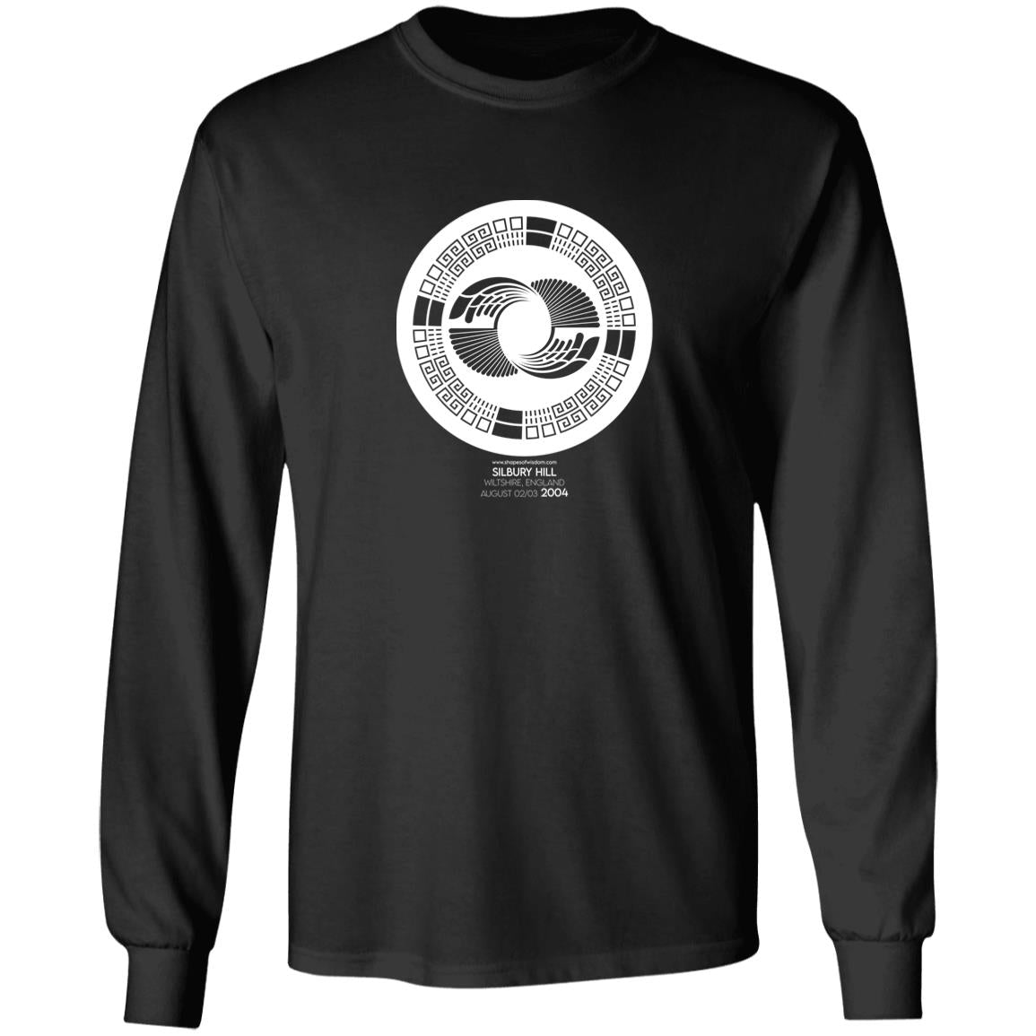 Crop Circle Long Sleeve Tee - Silbury Hill 2