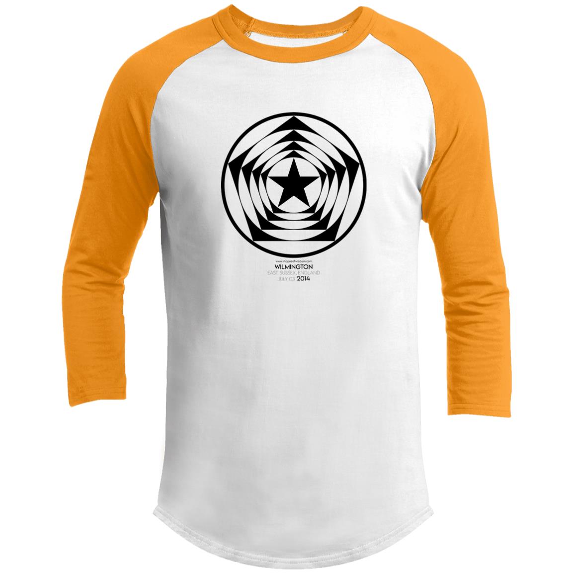 Crop Circle 3/4 Raglan Shirt - Wilmington