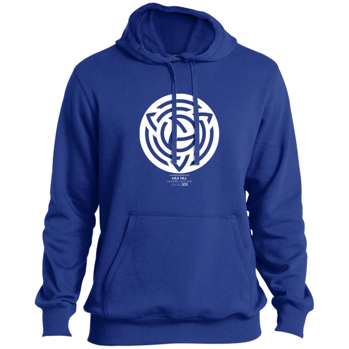 Crop Circle Pullover Hoodie - Milk Hill