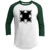 Crop Circle 3/4 Raglan Shirt - West Kennett