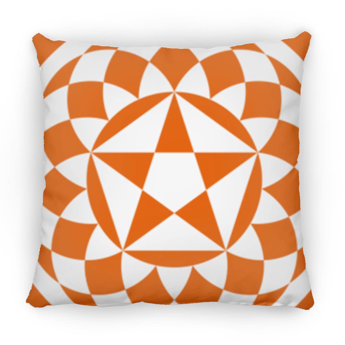 Crop Circle Pillow - Cheesefoot Head - Shapes of Wisdom