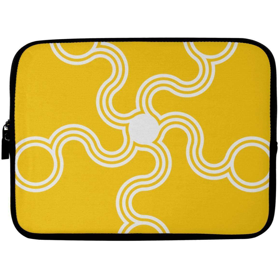 Crop Circle Laptop Sleeve - Willoughby - Shapes of Wisdom