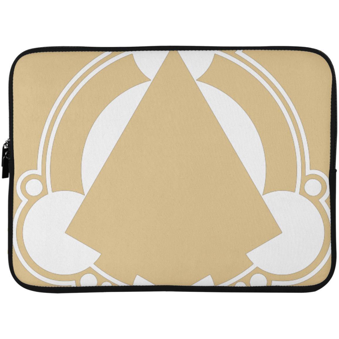 Crop Circle Laptop Sleeve - Milk Hill 4 - Shapes of Wisdom