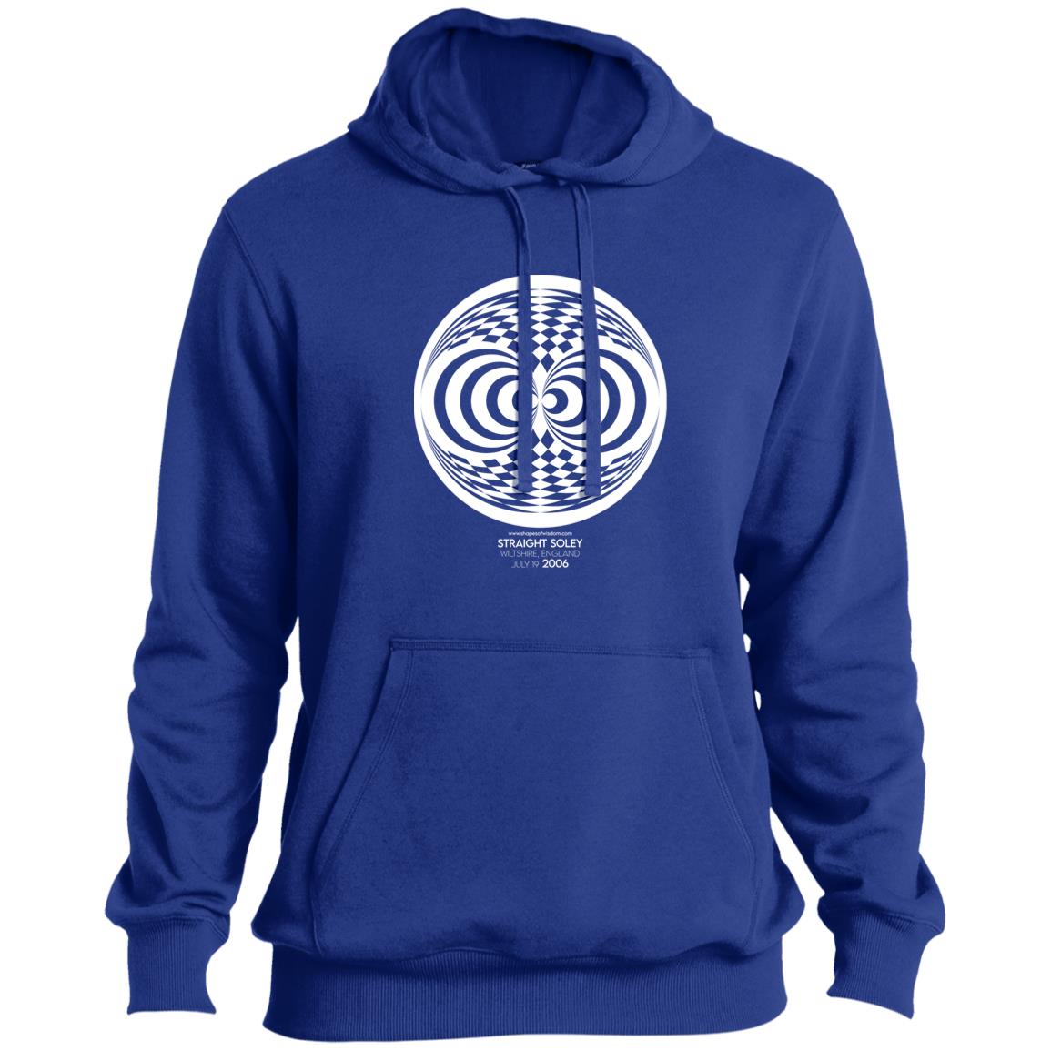 Crop Circle Pullover Hoodie - Straight Soley