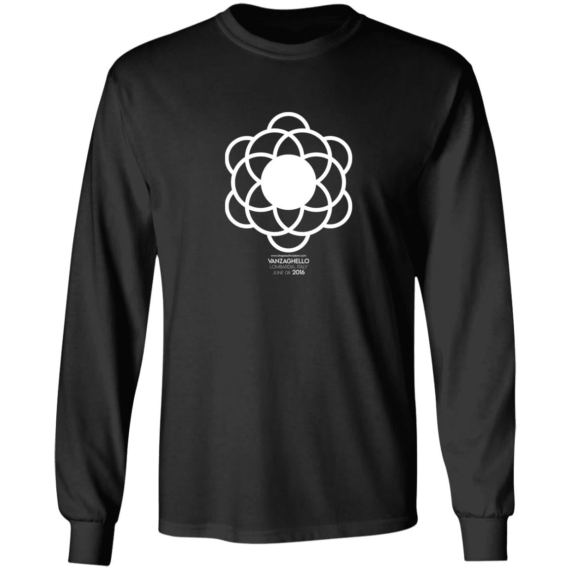 Crop Circle Long Sleeve Tee - Vanzaghello