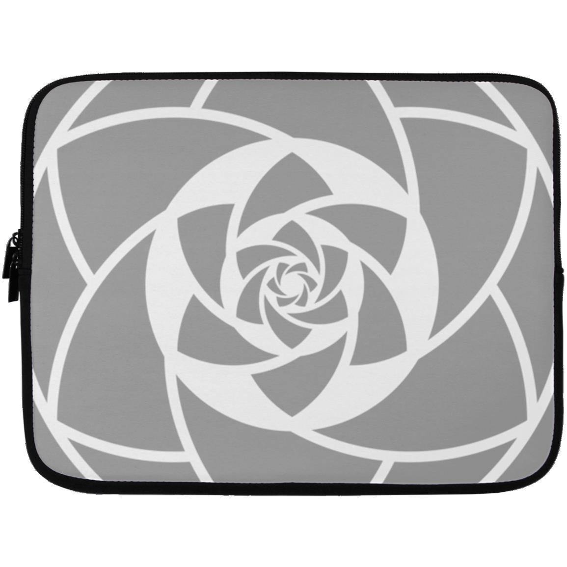 Crop Circle Laptop Sleeve - West Overton 2 - Shapes of Wisdom
