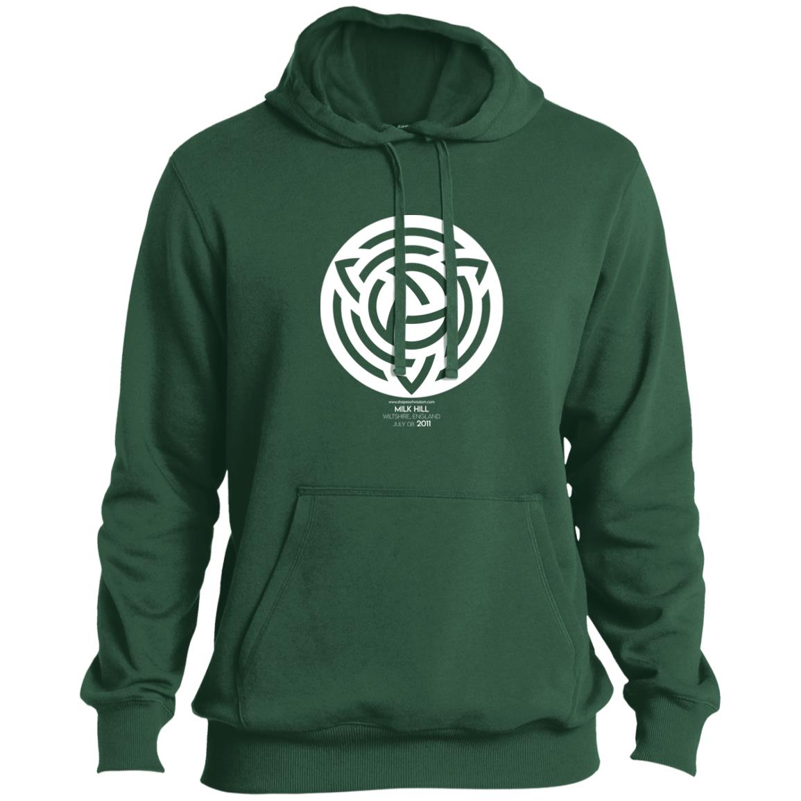 Crop Circle Pullover Hoodie - Milk Hill