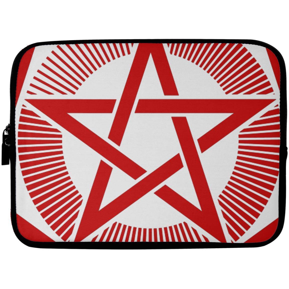 Crop Circle Laptop Sleeve - Barton-Le-Cley - Shapes of Wisdom