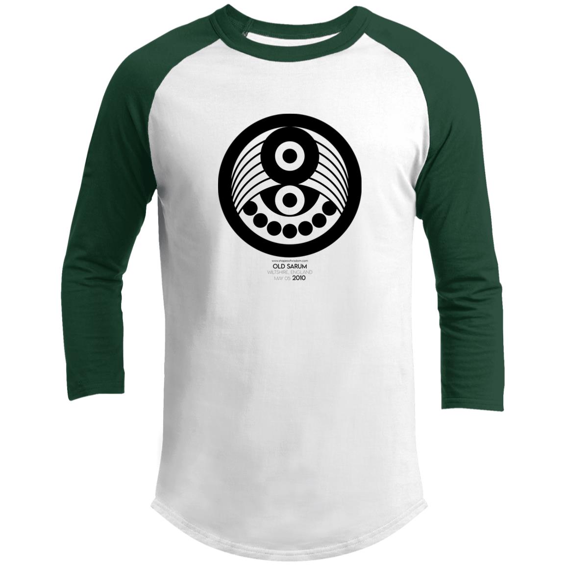 Crop Circle 3/4 Raglan Shirt - Old Sarum