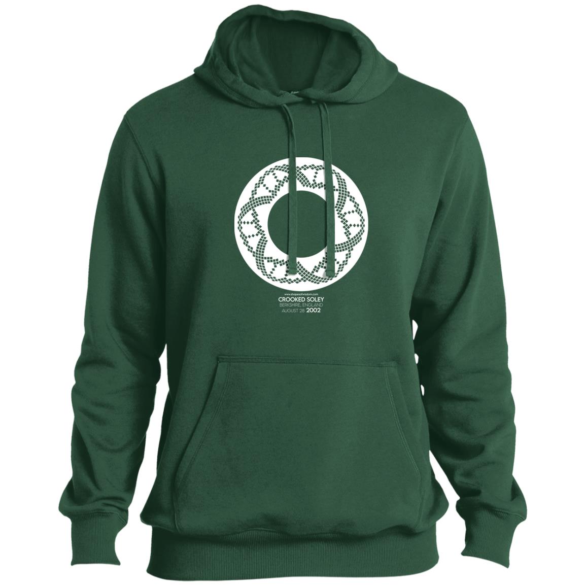 Crop Circle Pullover Hoodie - Crooked Soley