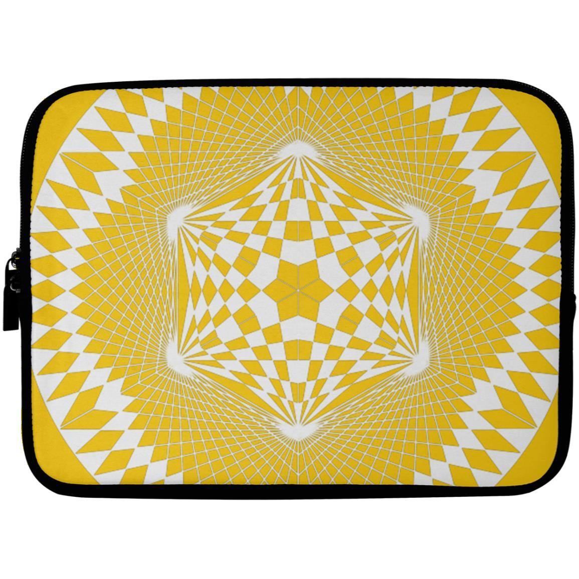 Crop Circle Laptop Sleeve - Windmill Hill 4 - Shapes of Wisdom