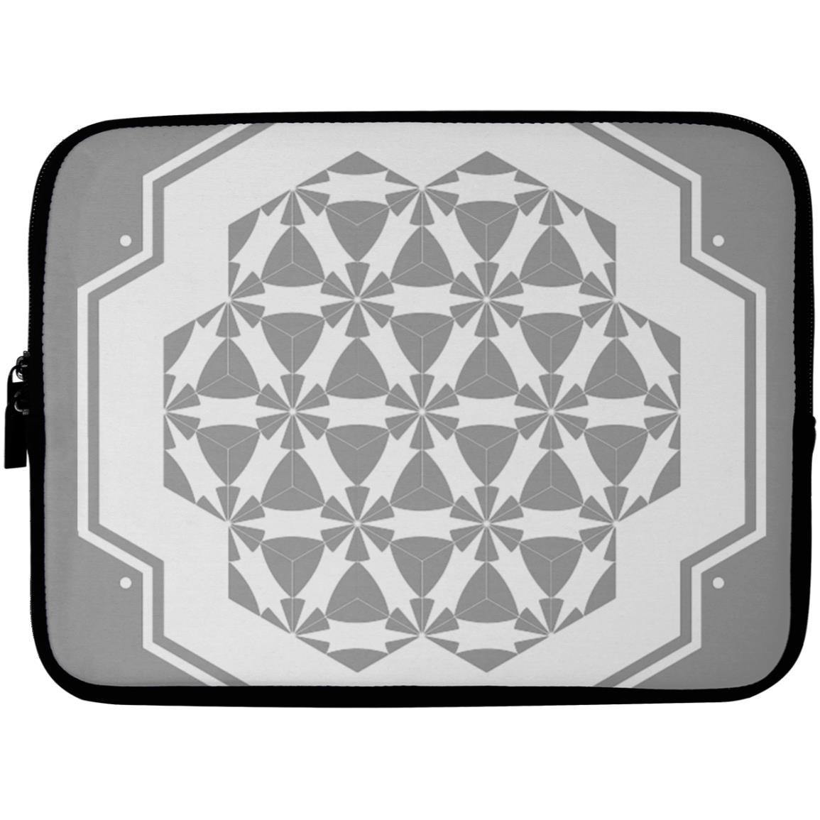Crop Circle Laptop Sleeve - West Overton - Shapes of Wisdom