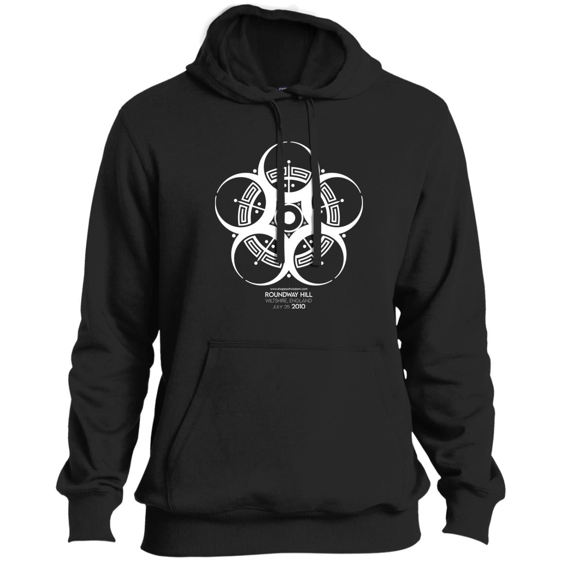 Crop Circle Pullover Hoodie - Roundway Hill 2