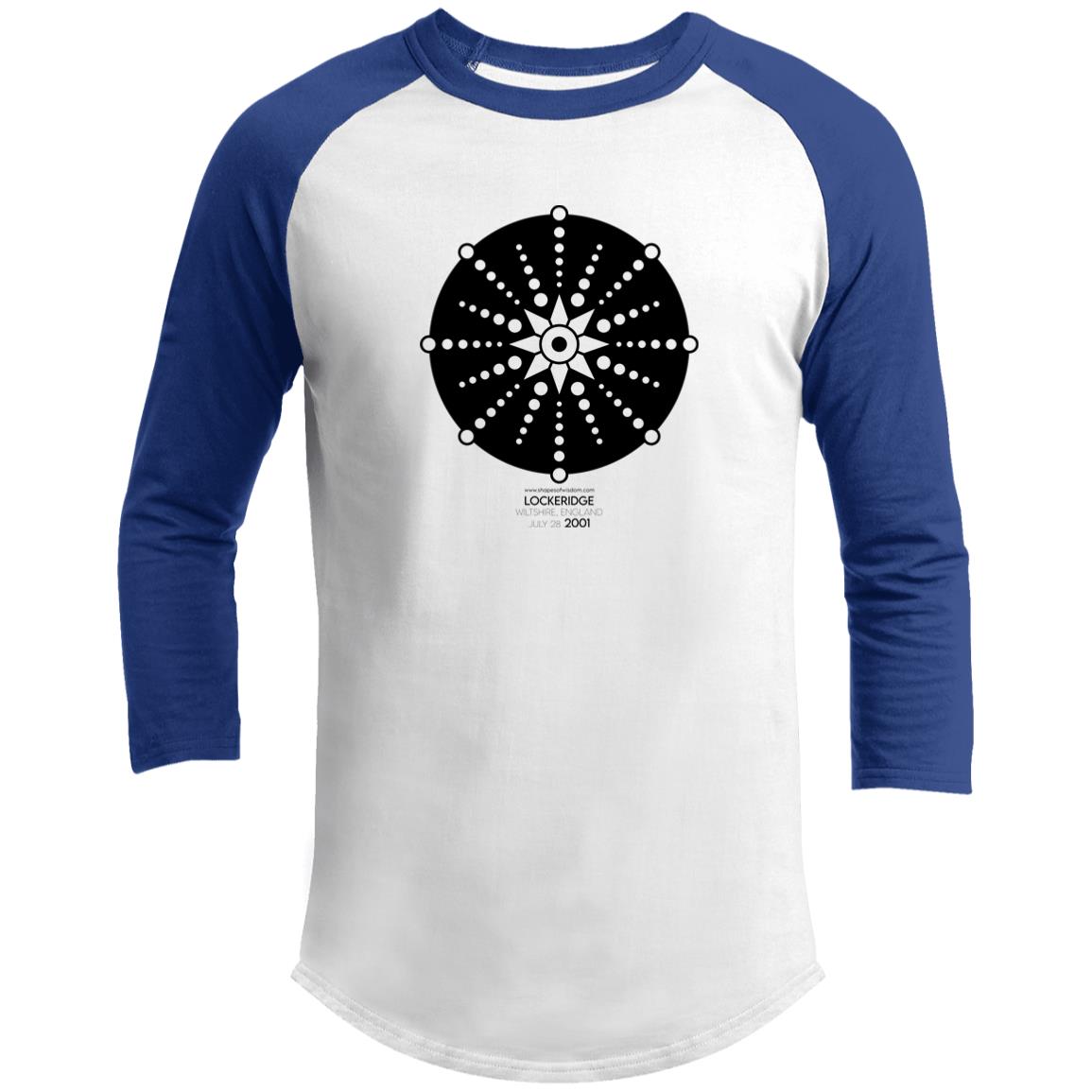 Crop Circle 3/4 Raglan Shirt - Lockeridge 2