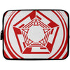 Load image into Gallery viewer, Crop Circle Laptop Sleeve - Barton-Le-Cley 2 - Shapes of Wisdom