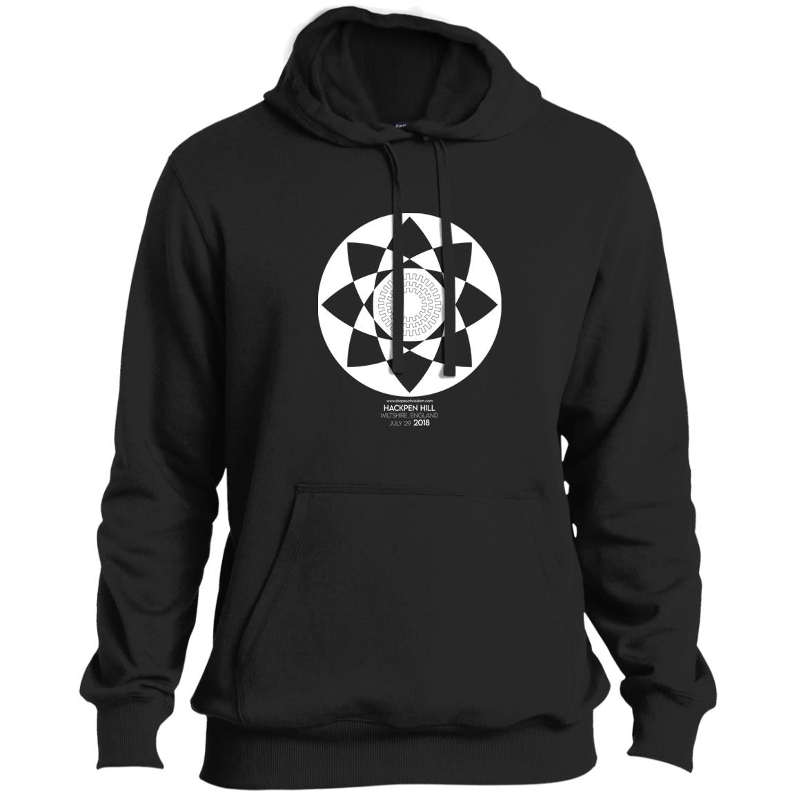 Crop Circle Pullover Hoodie - Hackpen Hill 3