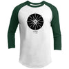 Crop Circle 3/4 Raglan Shirt - Lockeridge 2