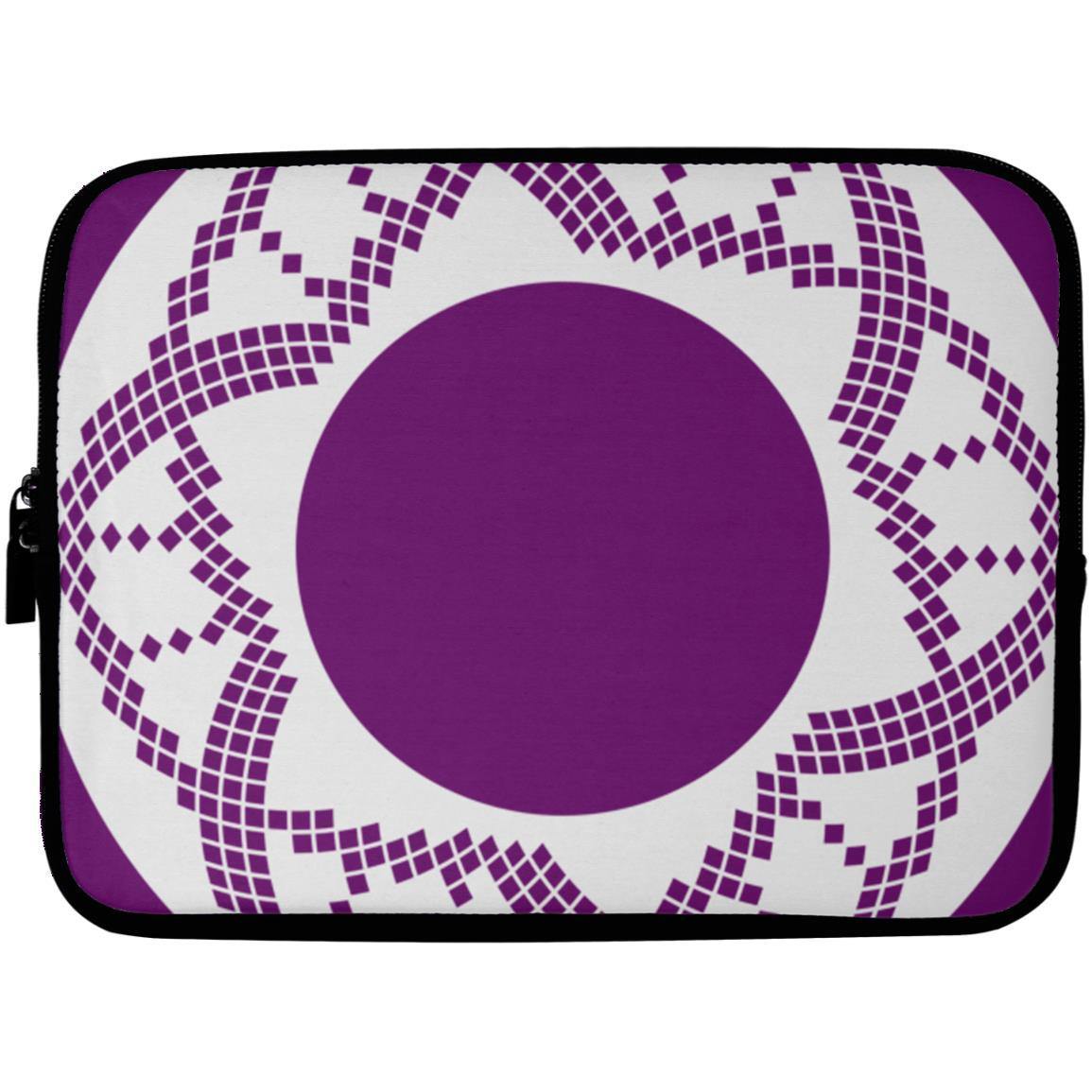 Crop Circle Laptop Sleeve - Crooked Soley - Shapes of Wisdom