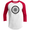 Crop Circle 3/4 Raglan Shirt - Roundway Hill