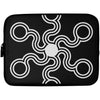 Crop Circle Laptop Sleeve - Pepperbox Hill - Shapes of Wisdom