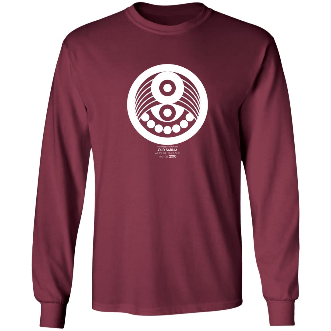 Crop Circle Long Sleeve Tee - Old Sarum