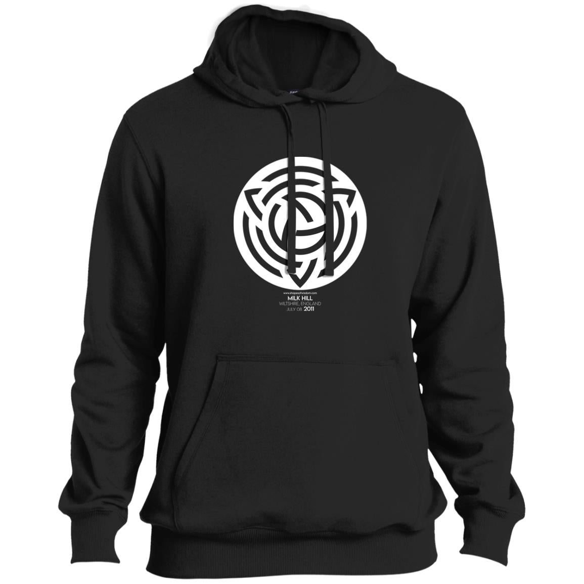 Crop Circle Pullover Hoodie - Milk Hill