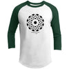 Crop Circle 3/4 Raglan Shirt - Thornborough Henge