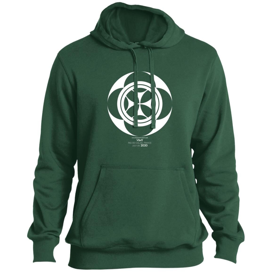 Crop Circle Pullover Hoodie - Vimy