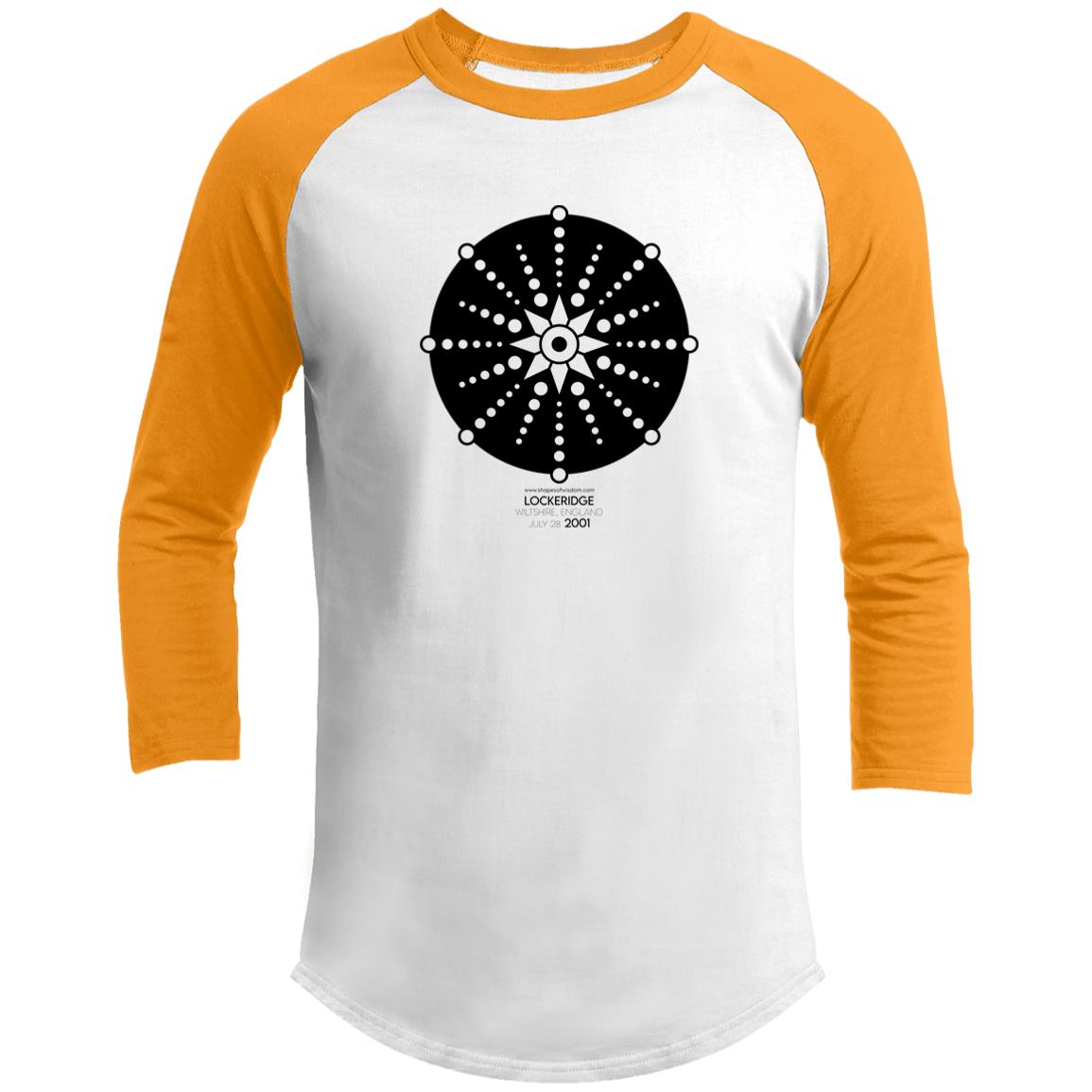 Crop Circle 3/4 Raglan Shirt - Lockeridge 2